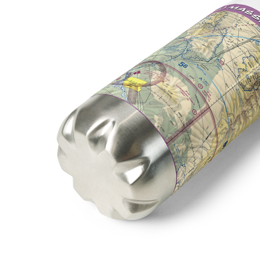 Massey Farm Airport (AZ34) VFR Sectional Water Bottle 