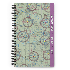Anita Municipal Kevin Burke Memorial Field (Y43) VFR Sectional Notebook