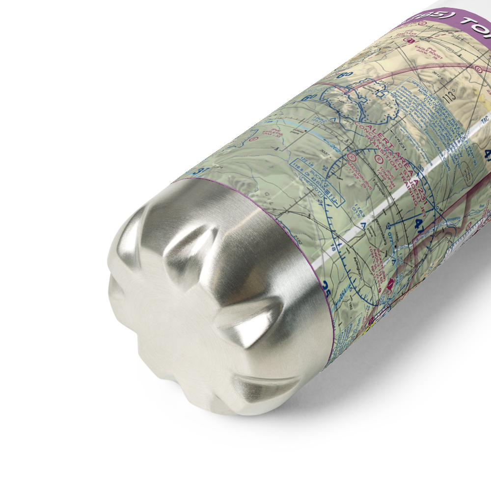 Tonopah Airport (AZ85) VFR Sectional Water Bottle 