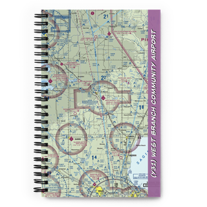West Branch Community Airport (Y31) VFR Sectional Notebook