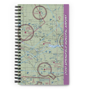 Springfield Municipal Airport (Y03) VFR Sectional Notebook