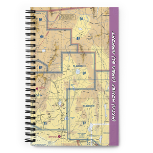 Homey (Area 51) Airport (KXTA) VFR Sectional Notebook
