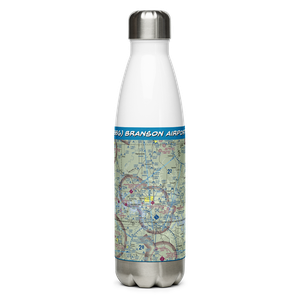 Branson Airport (BBG) VFR Sectional Water Bottle