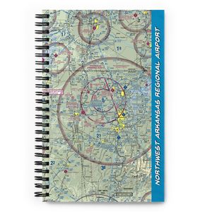 Northwest Arkansas Regional Airport (XNA) VFR Sectional Notebook