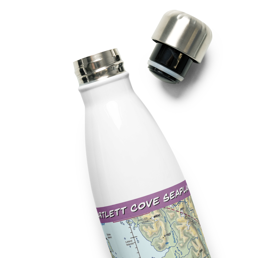 Bartlett Cove Seaplane Base (BQV) VFR Sectional Water Bottle 