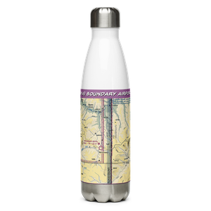 Boundary Airport (BYA) VFR Sectional Water Bottle