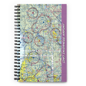 Inverness Airport (INF) VFR Sectional Notebook