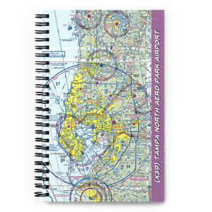 Tampa North Aero Park Airport (X39) VFR Sectional Notebook