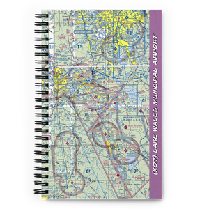 Lake Wales Municipal Airport (X07) VFR Sectional Notebook