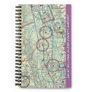 Willows Glenn County Airport (WLW) VFR Sectional Notebook