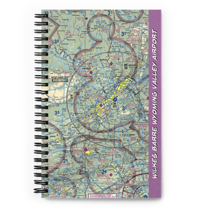 Wilkes Barre Wyoming Valley Airport (WBW) VFR Sectional Notebook