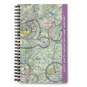 Smith Mountain Lake Airport (W91) VFR Sectional Notebook