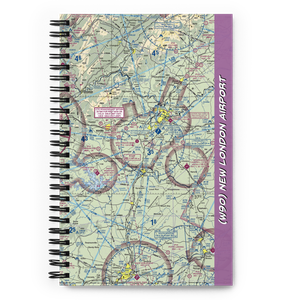 New London Airport (W90) VFR Sectional Notebook