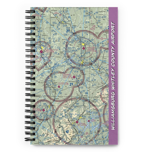 Williamsburg Whitley County Airport (BYL) VFR Sectional Notebook