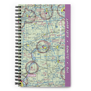 Illinois Valley Regional Airport-Walter A Duncan Field (VYS) VFR Sectional Notebook