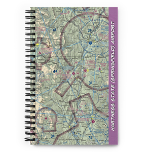 Hartness State (Springfield) Airport (VSF) VFR Sectional Notebook