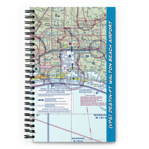 Destin-Ft Walton Beach Airport (VPS) VFR Sectional Notebook
