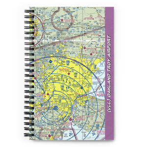 Oakland Troy Airport (VLL) VFR Sectional Notebook
