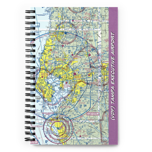 Tampa Executive Airport (VDF) VFR Sectional Notebook