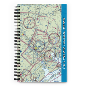 Victoria Regional Airport (VCT) VFR Sectional Notebook