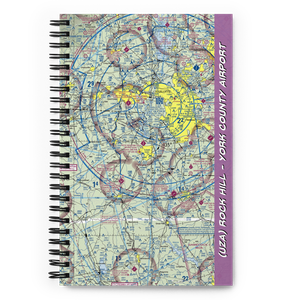 Rock Hill - York County Airport (UZA) VFR Sectional Notebook