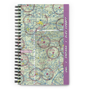New Castle Henry County Airport / Marlatt Field (UWL) VFR Sectional Notebook