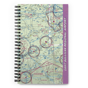 Sullivan Regional Airport (UUV) VFR Sectional Notebook
