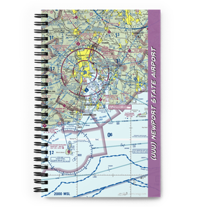 Newport State Airport (UUU) VFR Sectional Notebook