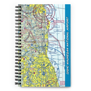 Waukegan National Airport (UGN) VFR Sectional Notebook