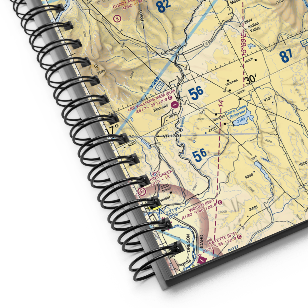 Council Municipal Airport (U82) VFR Sectional Notebook 