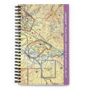 Mountain Home Municipal Airport (U76) VFR Sectional Notebook
