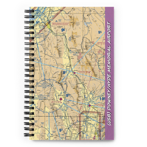 Downey/Hyde Memorial Airport (U58) VFR Sectional Notebook