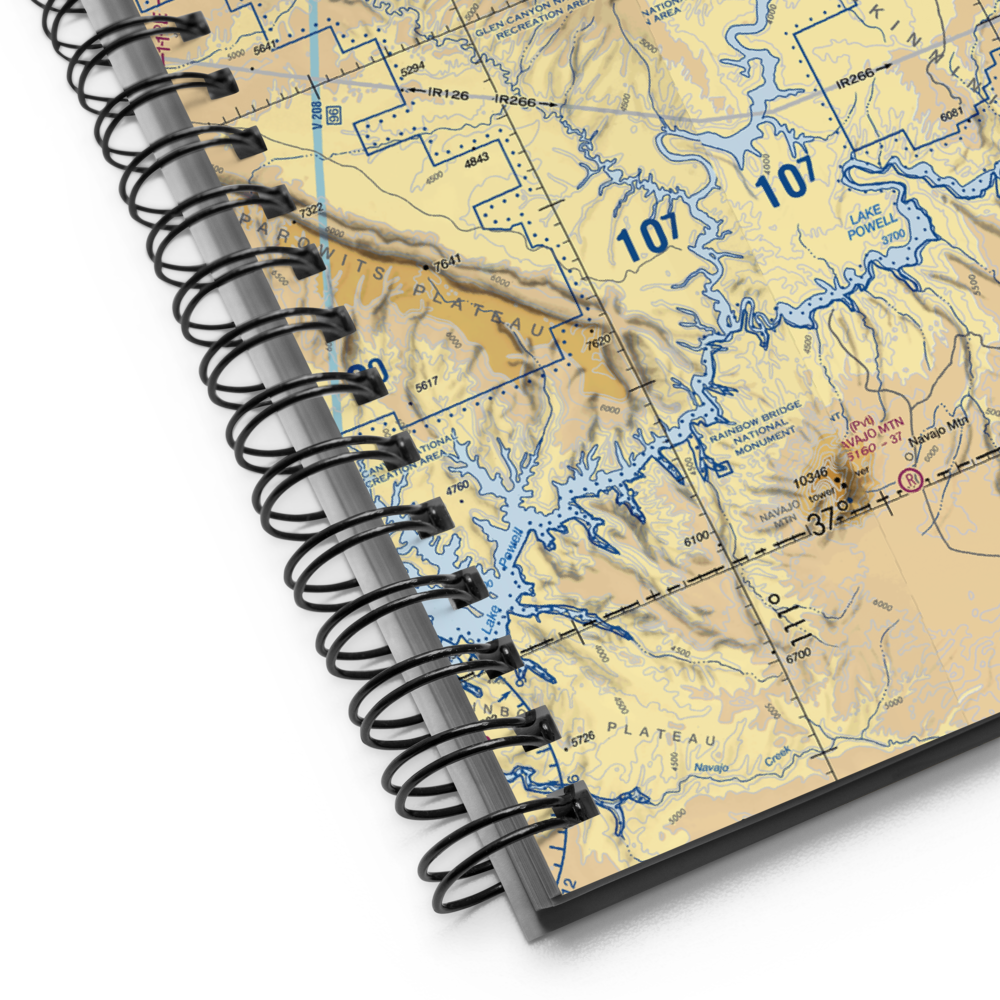 Bullfrog Basin Airport (U07) VFR Sectional Notebook 