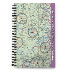 Tompkinsville Monroe County Airport (TZV) VFR Sectional Notebook