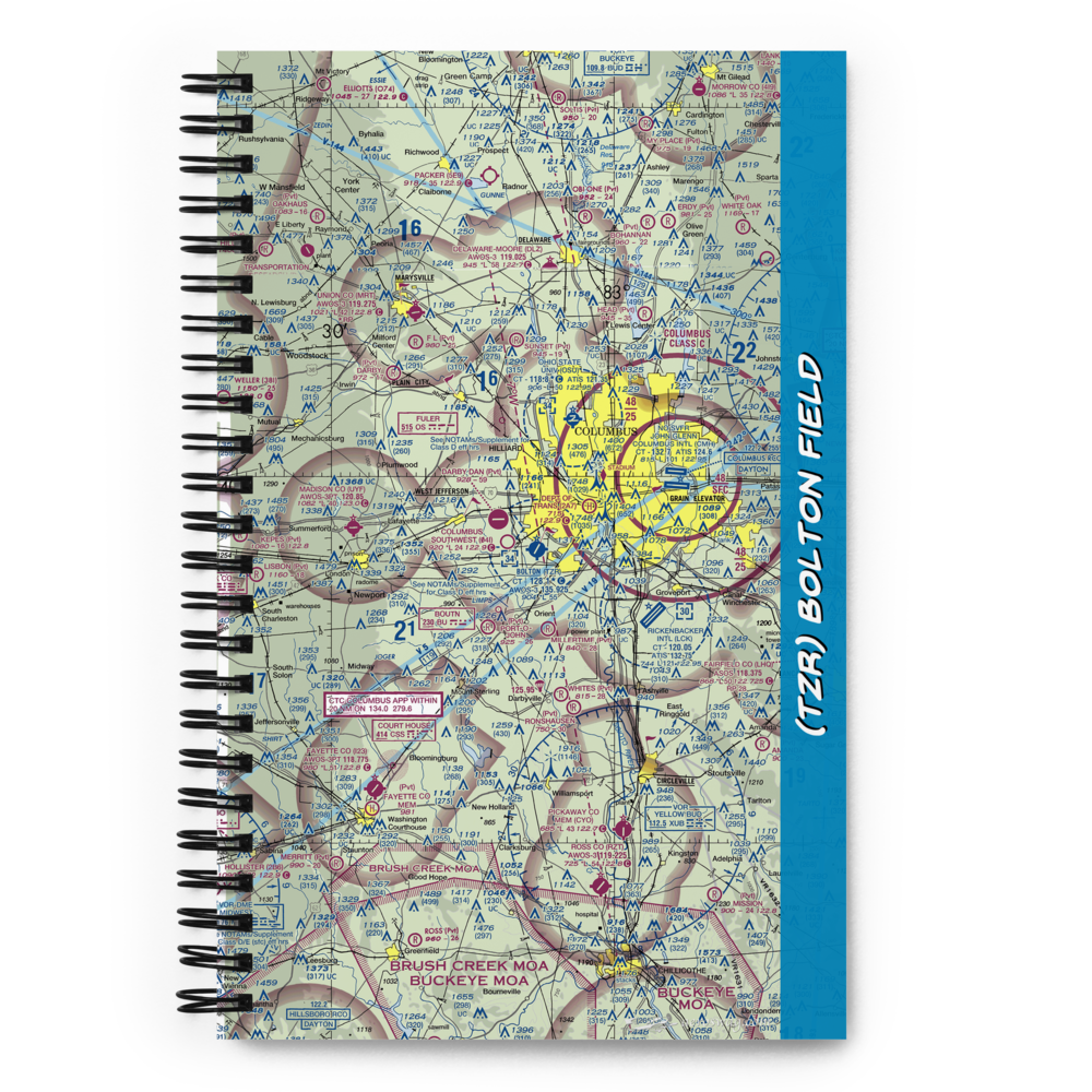 Bolton Field (TZR) VFR Sectional Notebook 