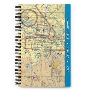 Joslin Field Magic Valley Regional Airport (TWF) VFR Sectional Notebook
