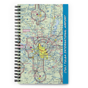 Tulsa International Airport (TUL) VFR Sectional Notebook