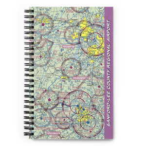 Sanford-Lee County Regional Airport (TTA) VFR Sectional Notebook