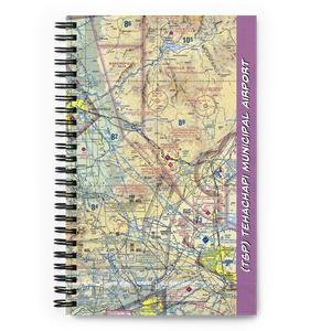 Tehachapi Municipal Airport (TSP) VFR Sectional Notebook