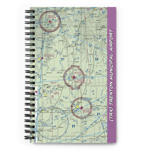 Trenton Municipal Airport (TRX) VFR Sectional Notebook