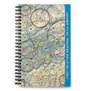 Tri-Cities Regional TN/VA Airport (TRI) VFR Sectional Notebook