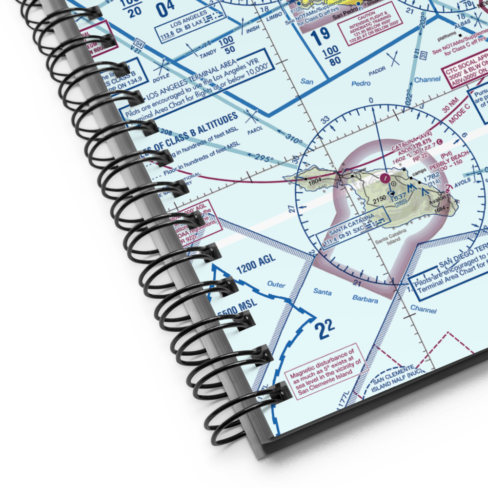 Zamperini Field (TOA) VFR Sectional Notebook 