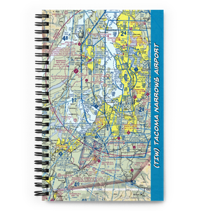 Tacoma Narrows Airport (TIW) VFR Sectional Notebook