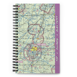 Rantoul National Avn Center-Frank Elliot field (TIP) VFR Sectional Notebook