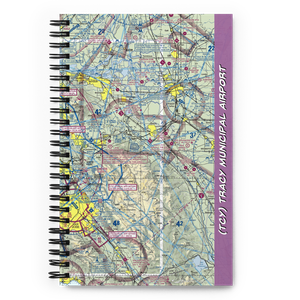 Tracy Municipal Airport (TCY) VFR Sectional Notebook