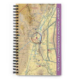 Truth Or Consequences Municipal Airport (TCS) VFR Sectional Notebook