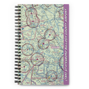 Statesboro Bulloch County Airport (TBR) VFR Sectional Notebook