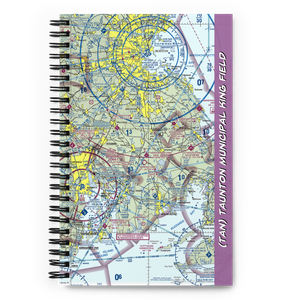 Taunton Municipal King Field (TAN) VFR Sectional Notebook