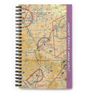 Perry Stokes Airport (TAD) VFR Sectional Notebook