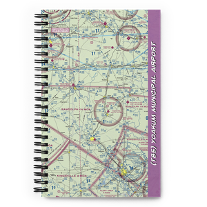 Yoakum Municipal Airport (T85) VFR Sectional Notebook